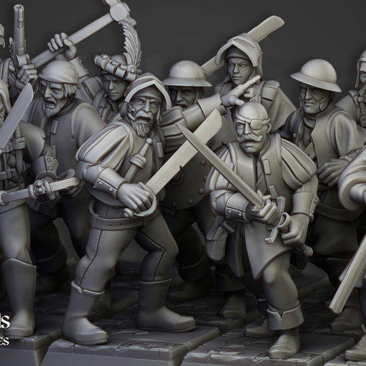 Sunland -Sunland Militia - Highlands Miniatures