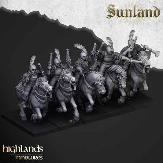 Sunland - Sunland Pistoleers - Highlands Miniatures