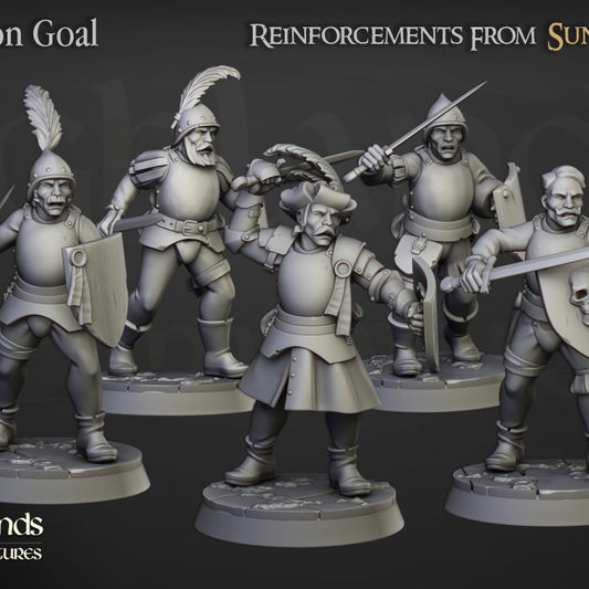 Sunland - Sunland Swordsmen - Highlands Miniatures