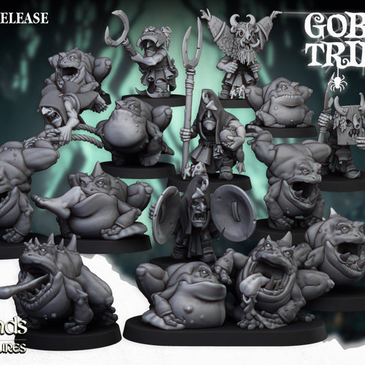 Goblins Tribes - Swamp Goblins Herd - Highlands Miniatures