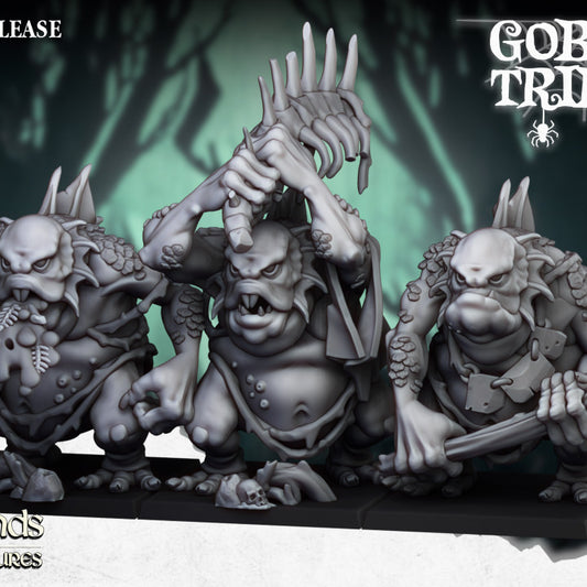 Goblins Tribes - Swamp Trolls - Highlands Miniatures