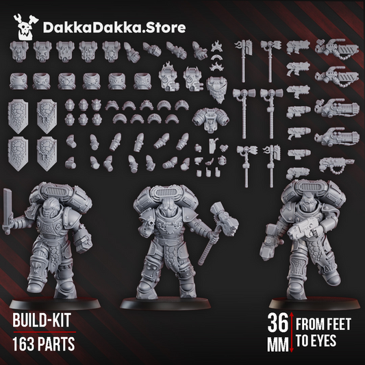 Ignisaurus Clan Warriors  - Bits 2 - Dakkadakka