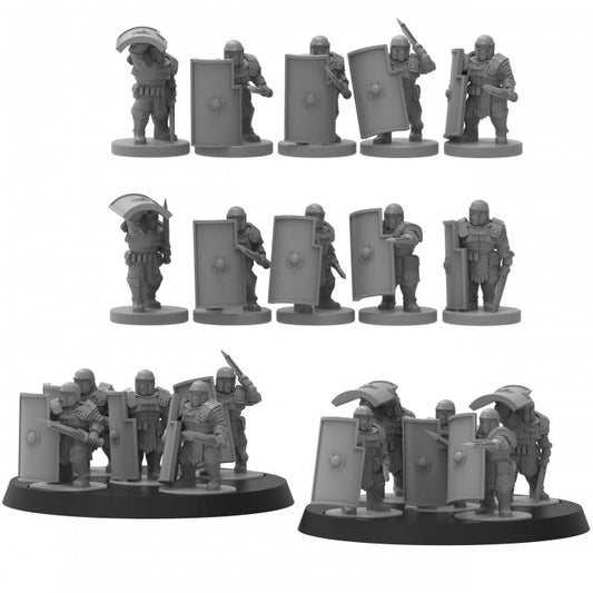 Smol Roman Testudo - ThatEvilOne - 28mm
