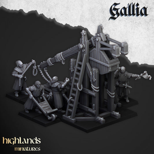 Gallia - Gallia Trebuchet - Highlands Miniatures