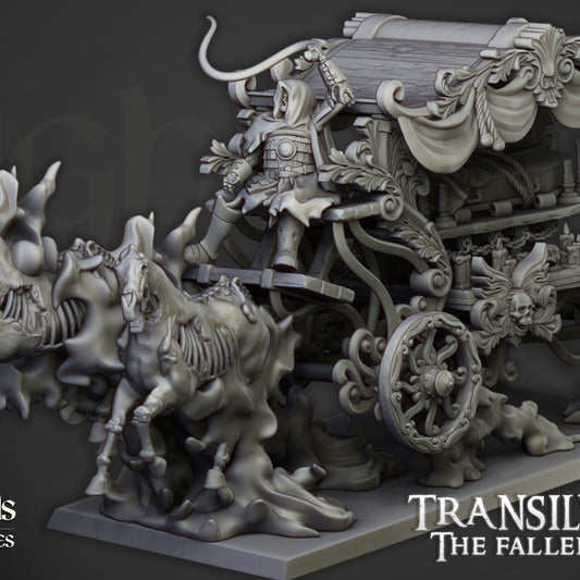 Transilvanya - Undead Boyar Chariot - Highlands Miniatures