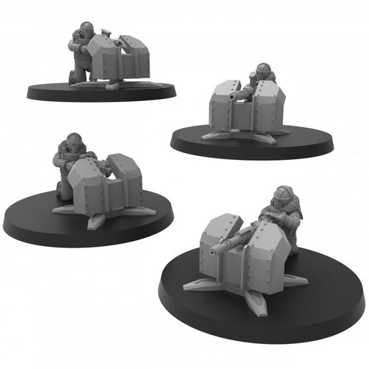 Lunar Auxilia Emplaced Weapons - ThatEvilOne - 28mm