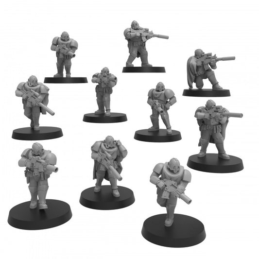 Genewarrior Recon Team - ThatEvilOne - 28mm