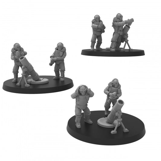 Lunar Auxilia Mortars - ThatEvilOne - 28mm