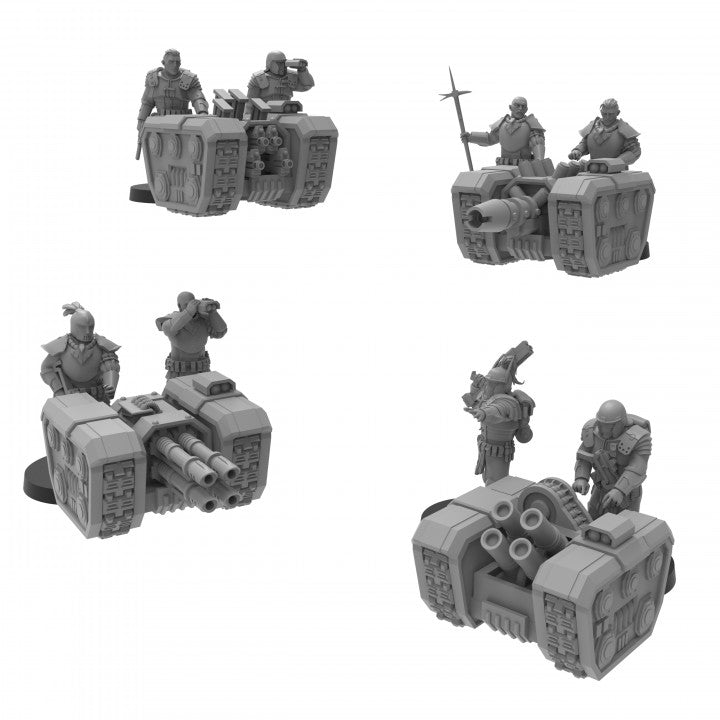House Excess - Estoc Weapons Platform w/ Crew II - ThatEvilOne - 28mm
