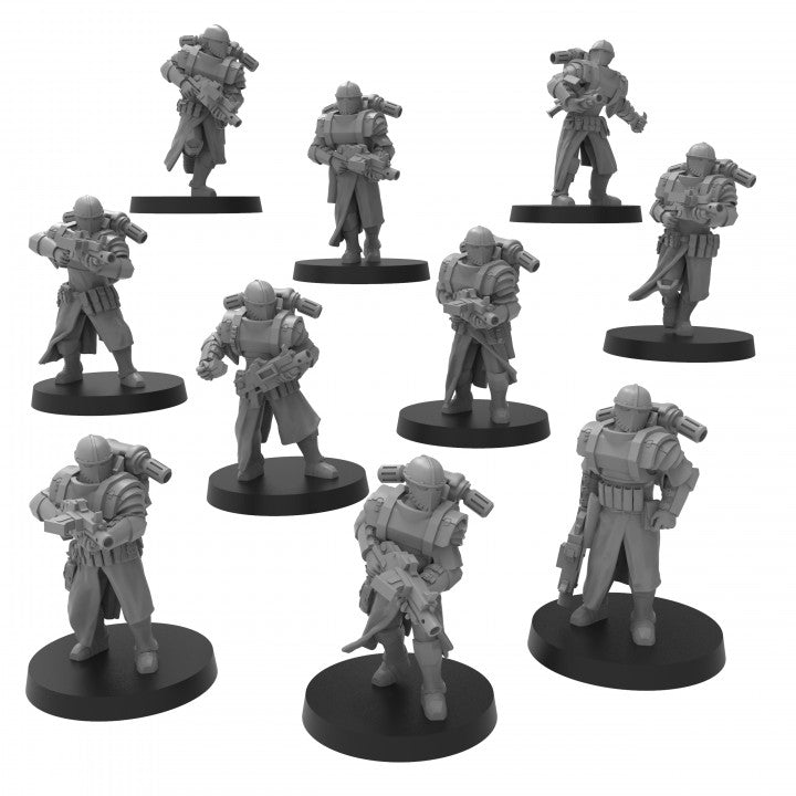 Vestal Battle Squad - ThatEvilOne - 28mm