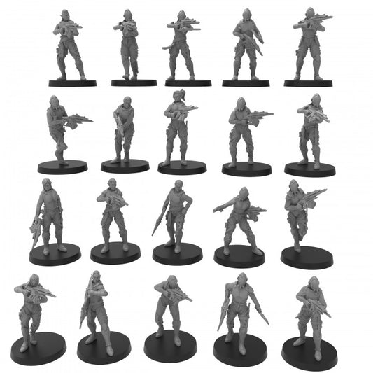 Elven Reaver Militia - ThatEvilOne - 28mm