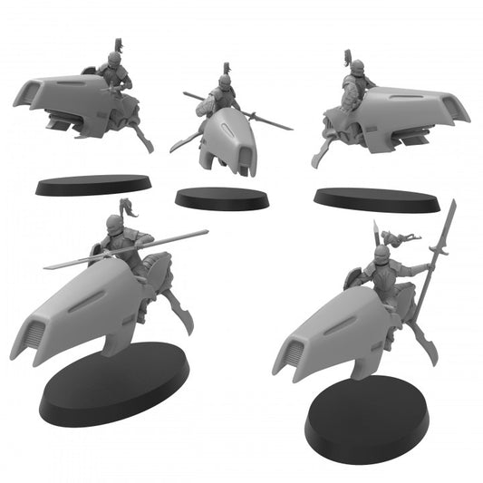 Elven Companion Lancers - ThatEvilOne - 28mm