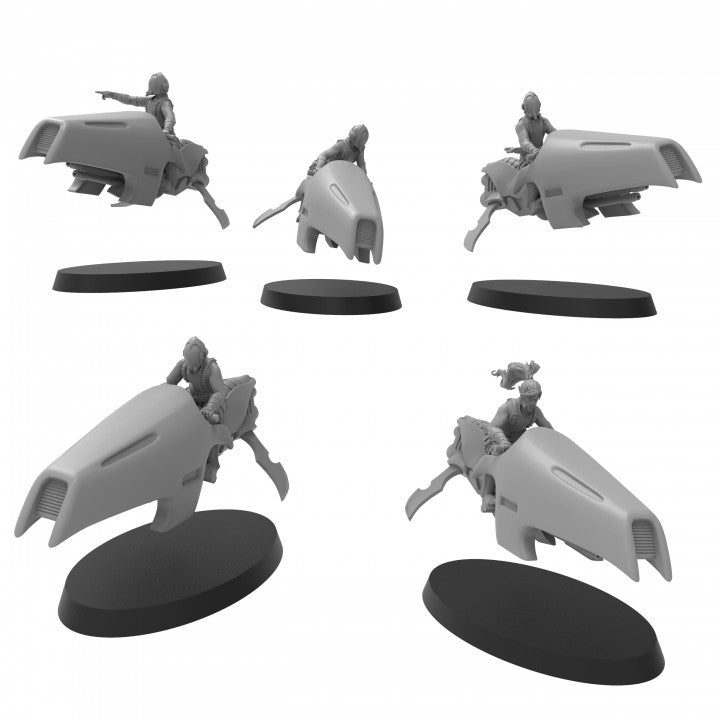 Elven Jetbikes - ThatEvilOne - 28mm