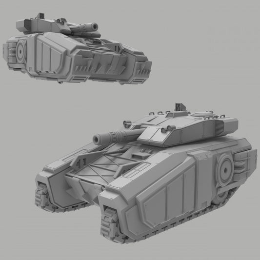 Heck Ghost Enforcer MBT - ThatEvilOne - 28mm