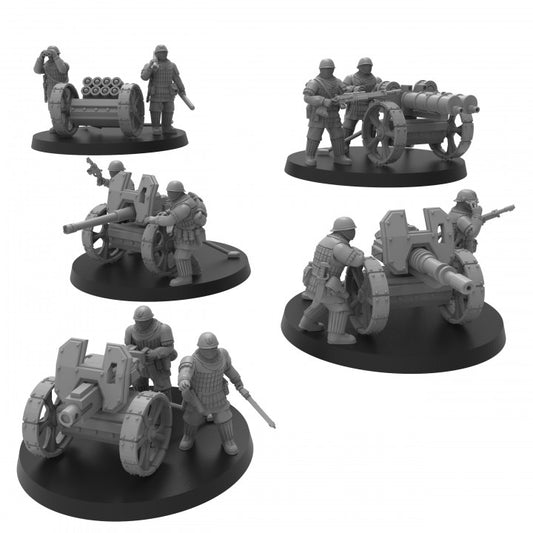 Byzantium Rises - Foederatii Fire Support Teams - ThatEvilOne - 28mm