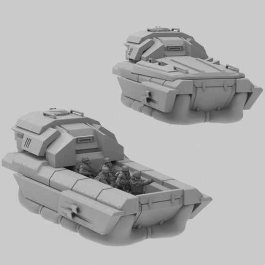 Heck Ghost Hover Lander - ThatEvilOne - 28mm