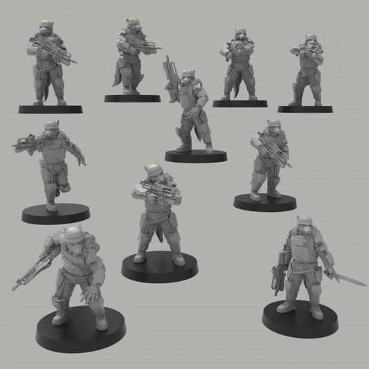 Unit 1341 "Vilkas" - ThatEvilOne - 28mm