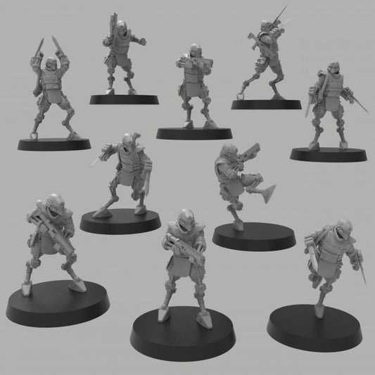 XM-38 Simulacrum Drones - ThatEvilOne - 28mm