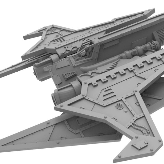 Locust Snub Fighter - ThatEvilOne - 28mm