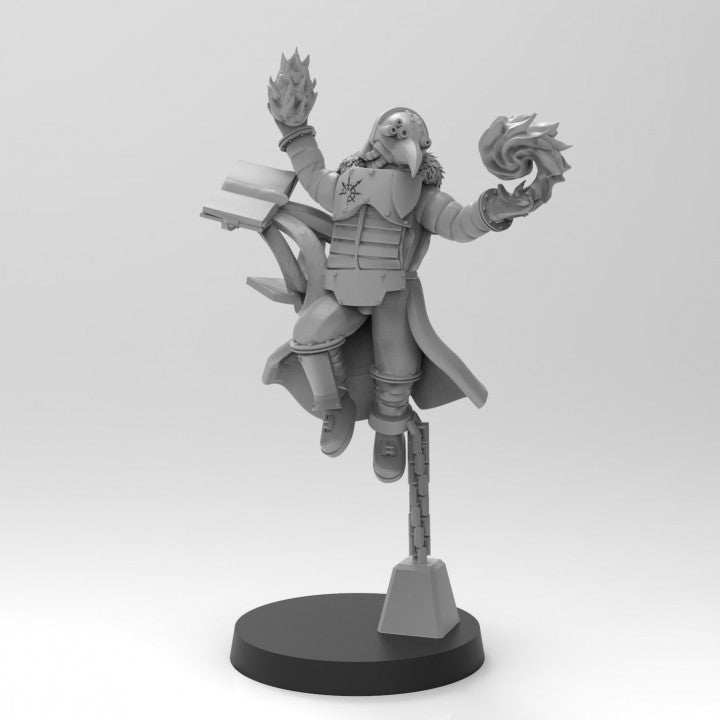 Lunar Auxilia Lord Conjurerer - ThatEvilOne - 28mm