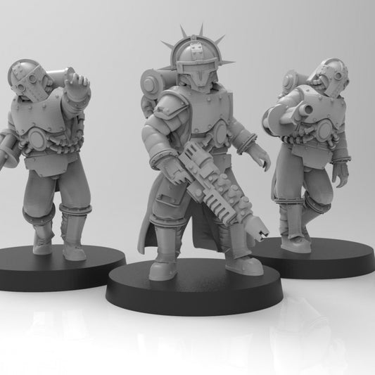 Lunar Auxilia Forgemaster  - ThatEvilOne - 28mm