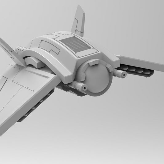 Lunar Auxilia Thunderer Fighter - ThatEvilOne - 28mm
