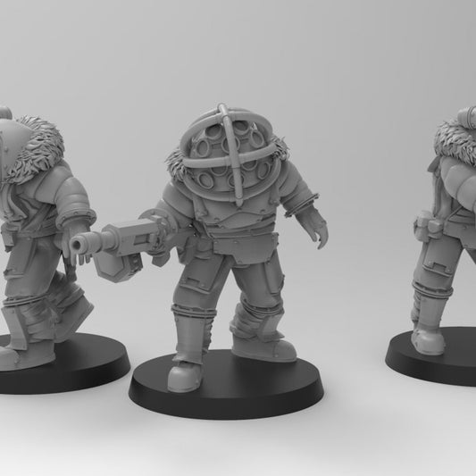 Lunar Auxilia Siege Breakers - ThatEvilOne - 28mm