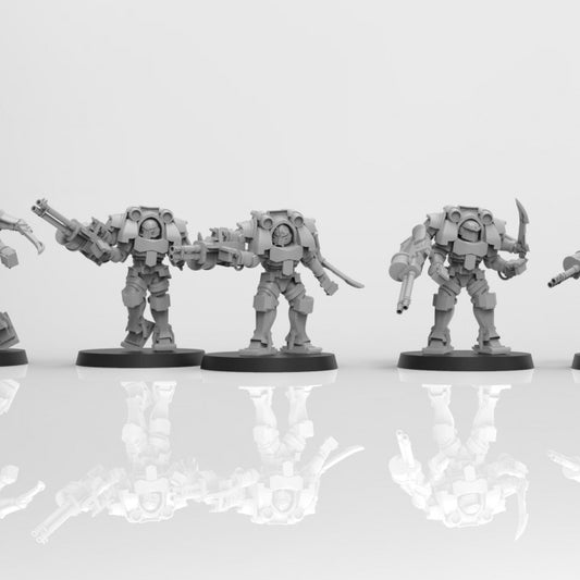Oblit-Reavers - ThatEvilOne - 28mm