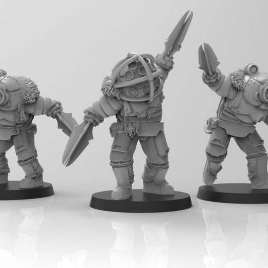 Lunar Auxilia Brutes - ThatEvilOne - 28mm
