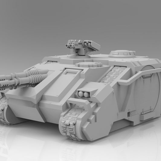 Genewarrior Assault Guns - ThatEvilOne - 28mm