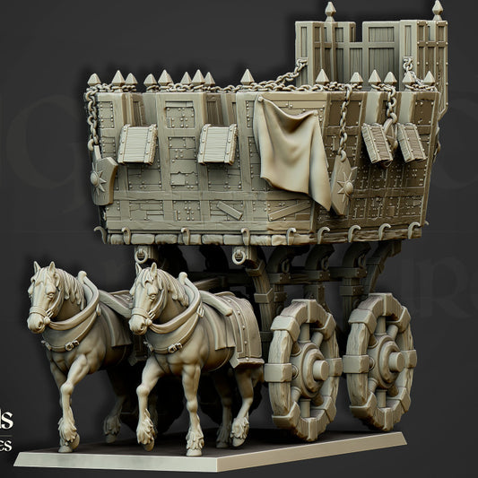 Sunland - The Wittemberg Wagon - Highlands Miniatures