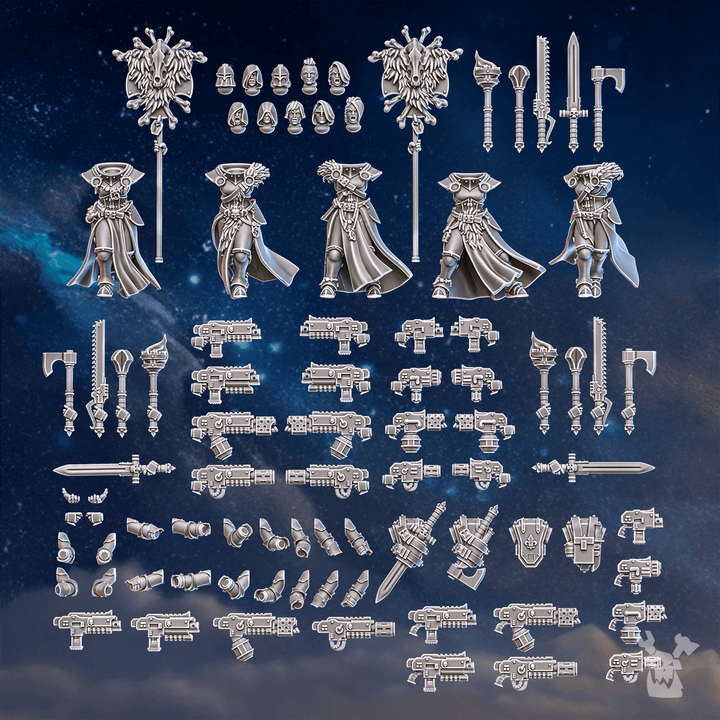 White Fangs Hunters (build kit) - Bits - Dakkadakka