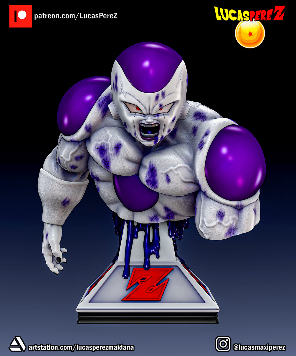 Frieza Namek Bust - Lucas Perez Studio