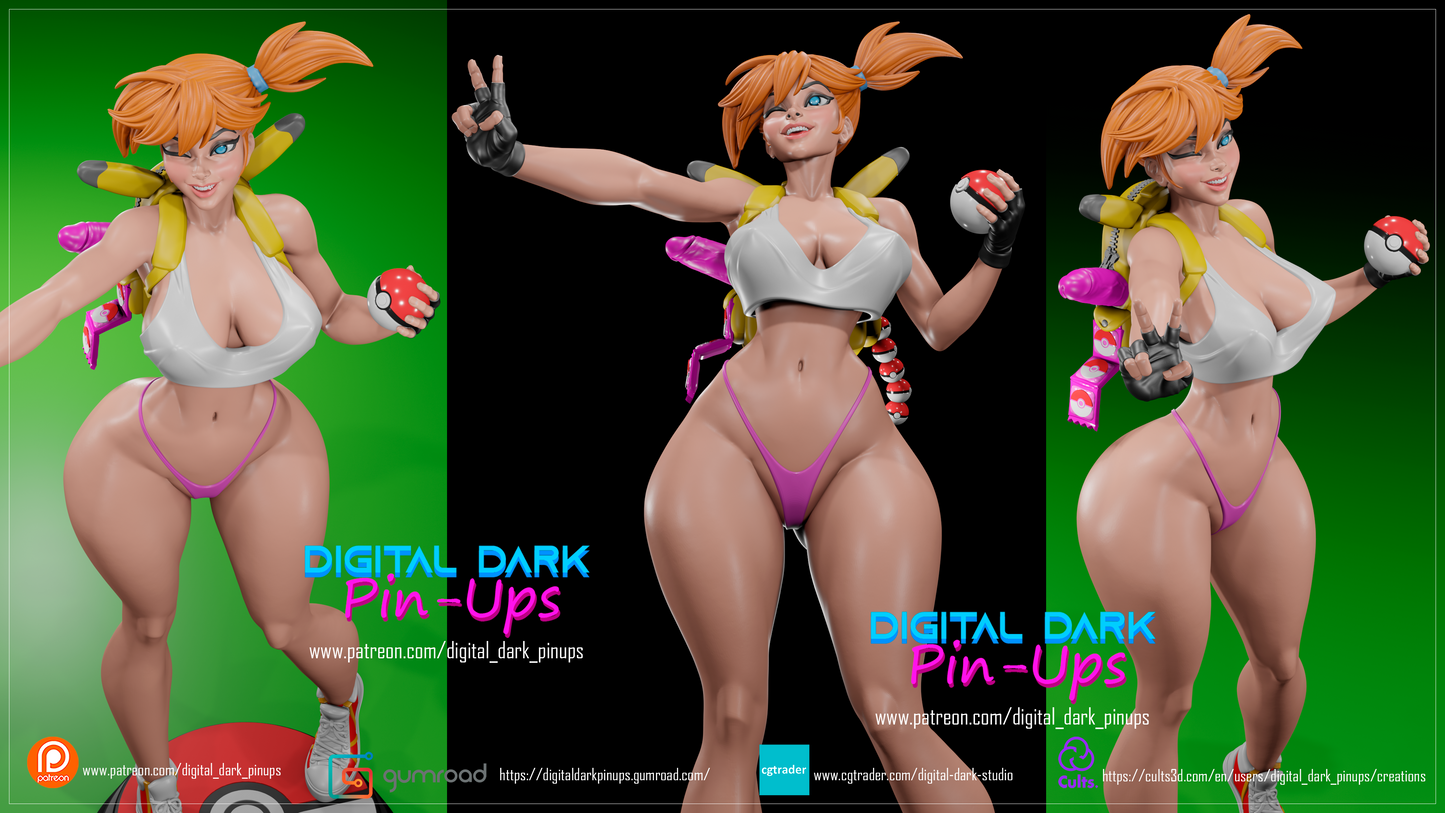 Misty - Digital Dark Pin-ups