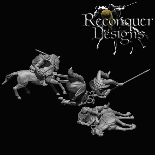 Mounted Almohade Casualties - Reconquer Designs