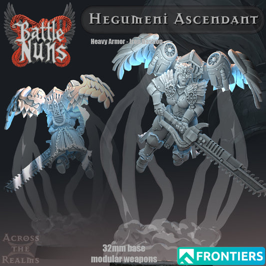 Hegumeni Ascendant - Battle Nuns - Across the Realms 32mm