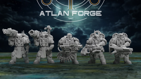 Knights Angelic Retaliators - Atlan Forge