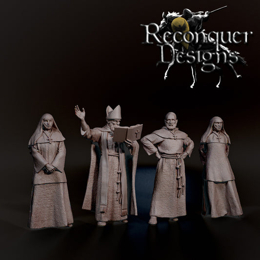 Clergy with Bishop - Reconquer Designs