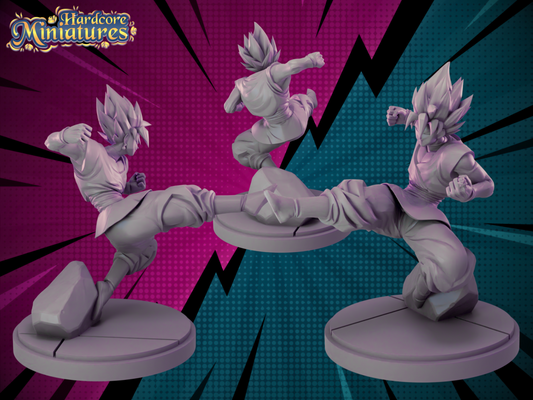 Black Goku - Hardcore Miniatures