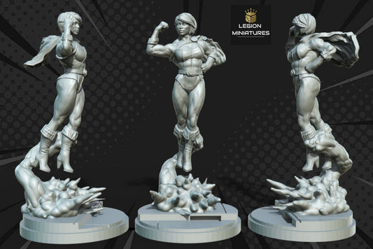 Power Girl - Legion Miniatures