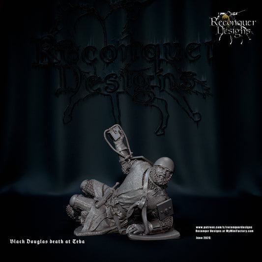 James the Black Dougles death at Teba - Reconquer Designs