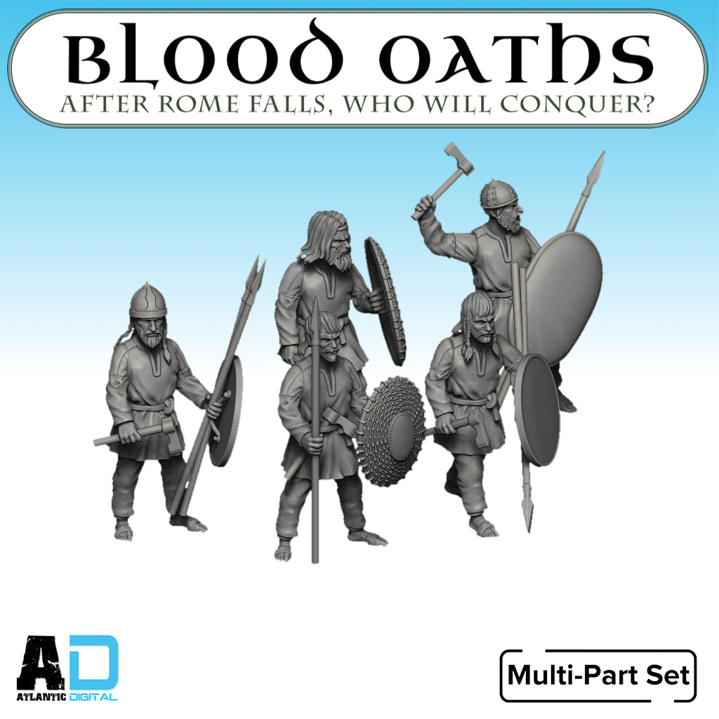 Eastern European Levy Infantry - Blood Oaths  - Wargames Atlantic