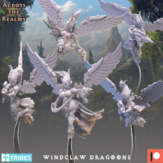 Windclaw Dragoons - Across the Realms 32mm