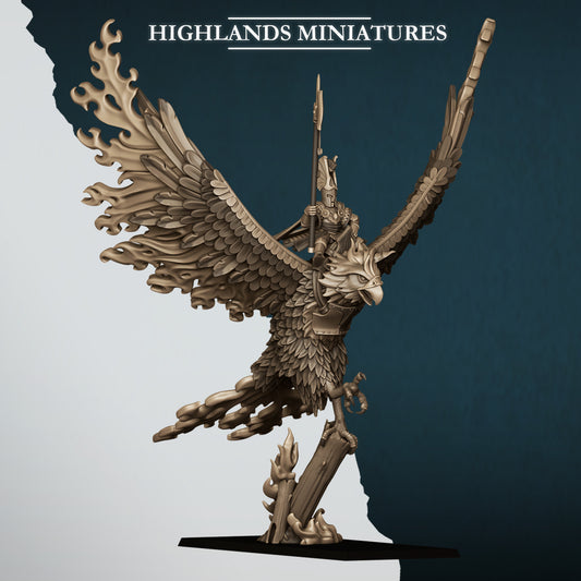 Aegean Elves - Aegean Fire Phoenix - Highlands Miniatures