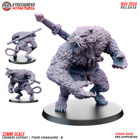 Tiger Vanguard - B | Chinese Cathay - Kyoushuneko Miniatures