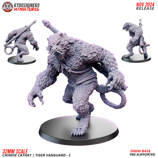 Tiger Vanguard - C | Chinese Cathay - Kyoushuneko Miniatures