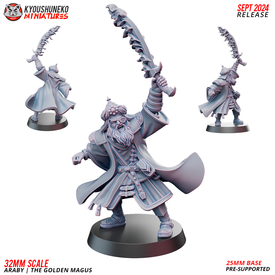 Araby The Golden Magus - Kyoushuneko Miniatures