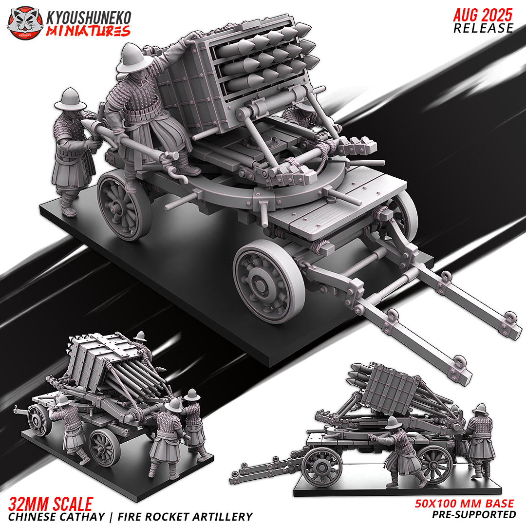 Fire Rocket Artillery | Chinese Cathay - Kyoushuneko Miniatures