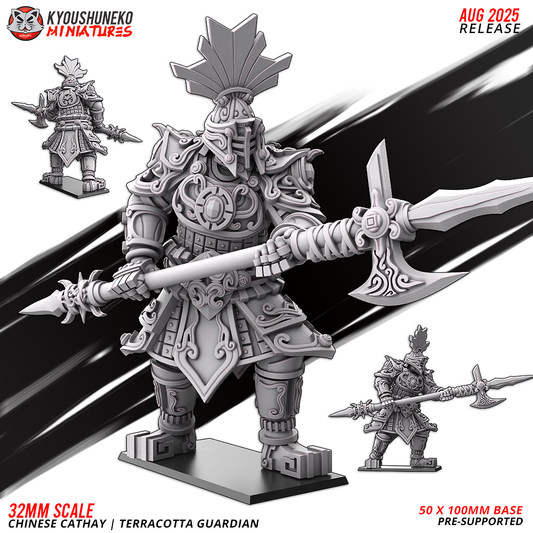 Terracotta Guardian | Chinese Cathay - Kyoushuneko Miniatures