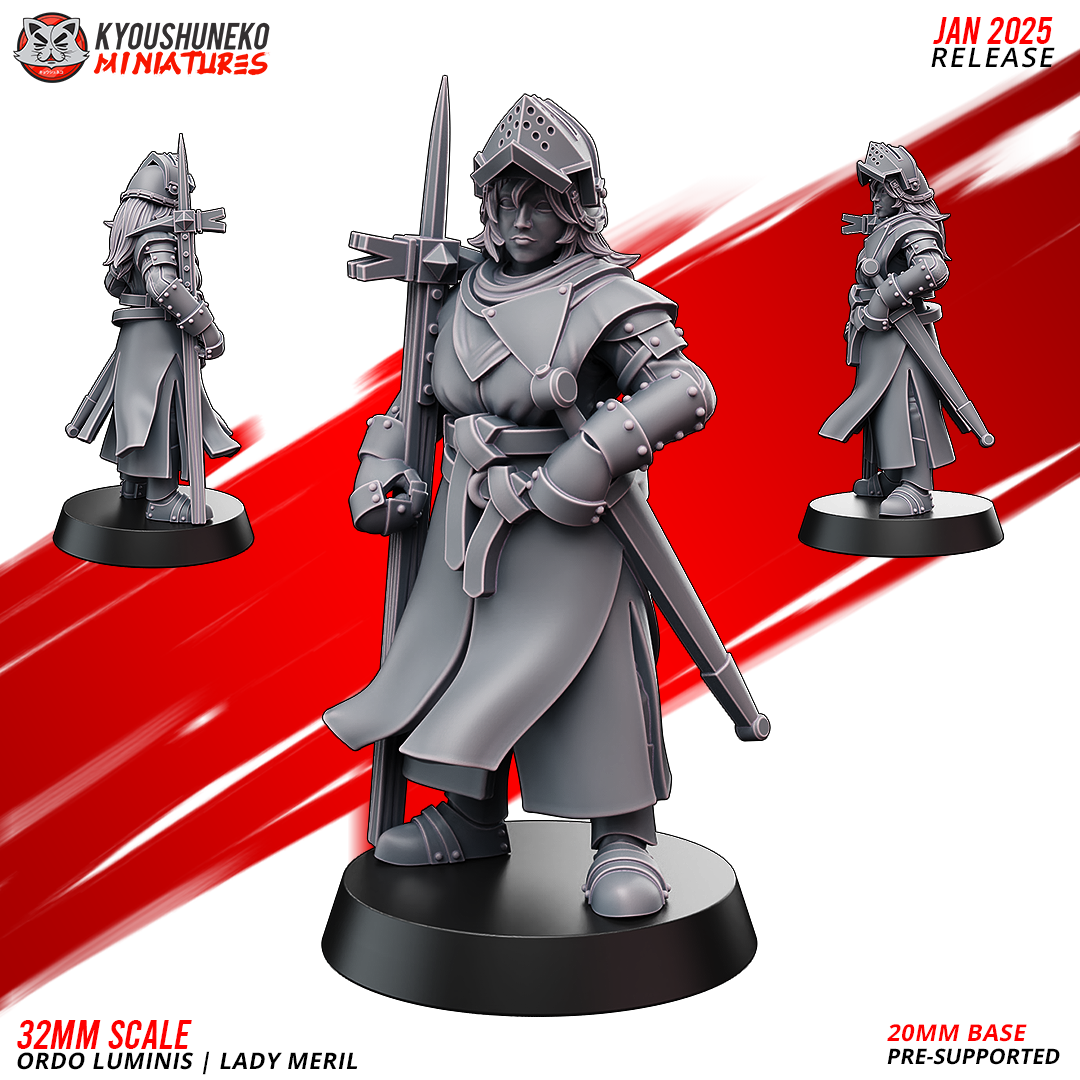 Lady Meril | Ordo Luminis - Kyoushuneko Miniatures